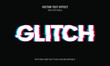 © ricks - Glitch editable text effect trending style modern