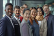 © Jelena - Group portrait of smiling business people