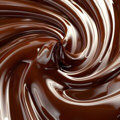 melting liquid chocolate background