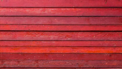 Wall Mural - red boards background horizontal texture