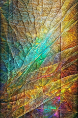 Poster - a colorful artwork made up of various colorful shapes - generative ai