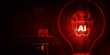 © deepagopi2011 - 2d illustration Artificial Intelligence (AI) concept