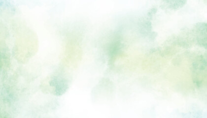 Wall Mural - abstract watercolor background. soft light green background.