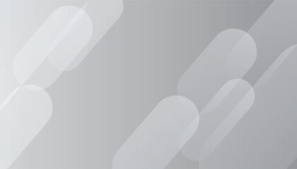 Aufkleber - Abstract template with gradient color, Abstract gray gradient texture background, Minimal geometric white light background 
