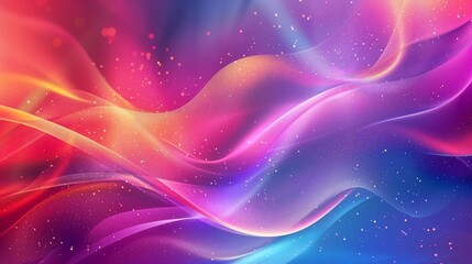 Wall Mural - gradient background with circles and waves with abstract space deep color background with deep and d