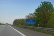 Reiseziel auf Autobahn A31 Emden 165 km