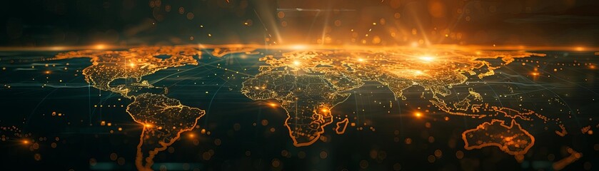 Aufkleber - Imagine a world map highlighting different countries adopting decentralized systems and cryptocurrencies, Storytelling, negative space, high detailed, sharp focus