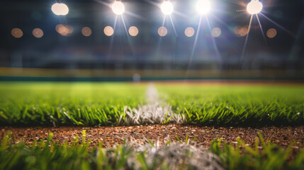 stadium outdoor field, baseball sport