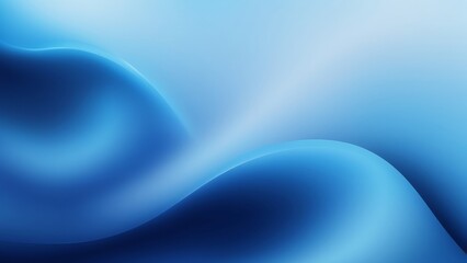 Sticker - Gradient Blue background. blurry blue gradient color background. wavy blue wallpaper. Wavy blue gradient background. Abstract blue gradient wallpaper.