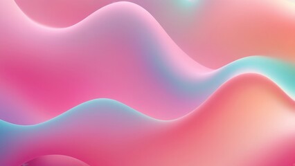 Sticker - soft pink gradient background. Abstract pink color background. Gradient pink liquid background. wavy pink wallpaper.	