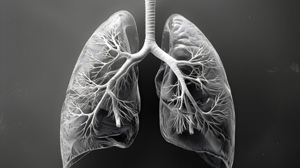 Poster - human lungs