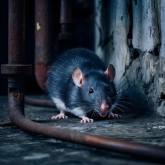 Wall Mural - rat