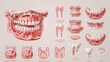 © kitidach - Educational poster illustrating detailed anatomy of human teeth, including types and functions, perfect for dental clinics and schools
