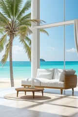 Wall Mural - The Minimalist Beach House