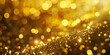 Golden Christmas glitters shimmering lights with sparkle beautiful background illumination