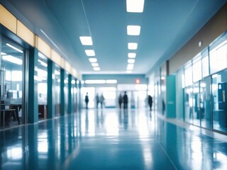 corridor in a hotel