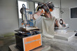 Robotic stone milling machine