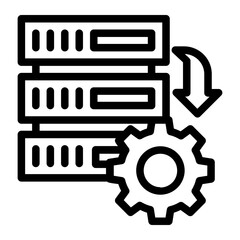 Wall Mural - database management