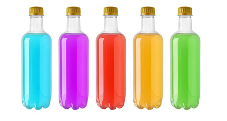 Wall Mural - Plastic drink bottles