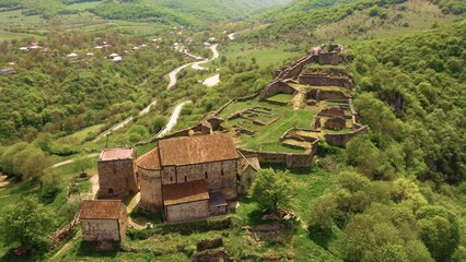 Wall Mural - Ruins of the medieval town of Dmanisi in Georgia