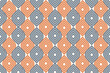 Geometric seamless pattern, vector trendy vintage tiling endless background, geometrical decorative grid.