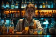 © Anastasia Knyazeva - Pretty female bartender in the bar