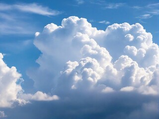 blue sky with clouds