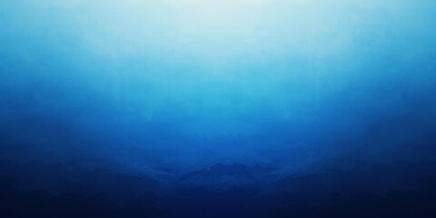 Wall Mural - A blue ocean with a white background