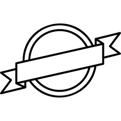 Poster - Ribbon Badge Icon