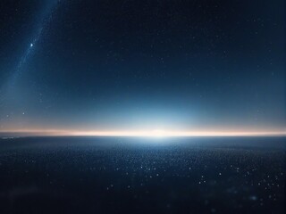 blue planet in space