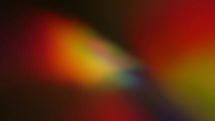 Wall Mural - Rainbow light rays flash and glow. Abstract holographic background. Refraction of light through a prism