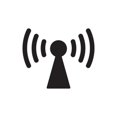 broadcast icon , antenna icon vector
