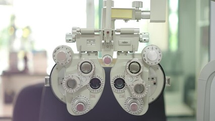 Sticker - Eye test in optical 