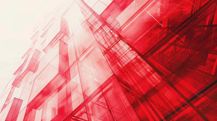 Canvas Print - abstract background with windows