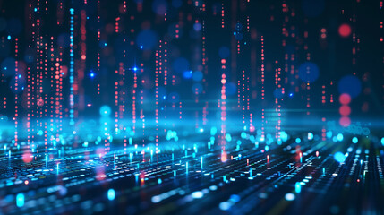 digital data background, modern technology wallpaper 