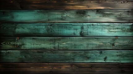 Canvas Print - Brown background. Grunge wooden wall.