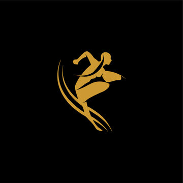 fitness professional dynamic logo