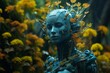 © Balaraw - futuristic cyborg woman in nature