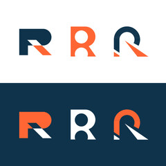 Canvas Print - Set of letter R icon logo vector modern trendy symbol set collection