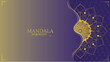 © Vishalsingh - Luxury mandala background with golden arabesque pattern arabic islamic east style, poster, cover, brochure, flyer, banner, Beautiful card, Figure mandala for coloring