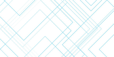 Aufkleber - Abstract colorful technology modern background design. Geometric squares in futuristic digital landscape with lines. line elegant colorful striped diagonal line technology concept