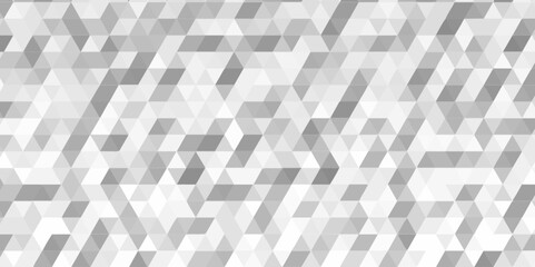 Wall Mural - Gray vector digital technology polygon pattern background .Abstract modern geometric low poly pattern .gray polygon mosaic technology background design .