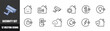 © Svitlana - Security icon set. Smart home icons. Linear style. Vector icons