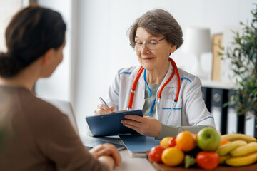 Wall Mural - doctor is working in medicine office