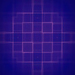 Pink squares on a purple background. 3d rendering digital illustration