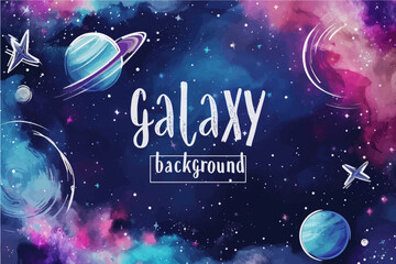 Galaxy background