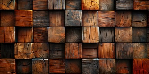 Wall Mural - Wood grain texture background