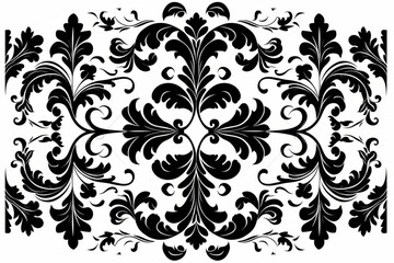 Poster - Digital illustration of dark pattern on clear background