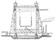 Vertical-lift bridge in Chicago. USA. Publication of the book 
