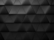 Black thin barely noticeable triangle background pattern isolated on white background with copy 